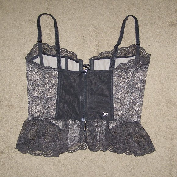 RARE New size L Victoria's Secret lace Bustier - Picture 9 of 16